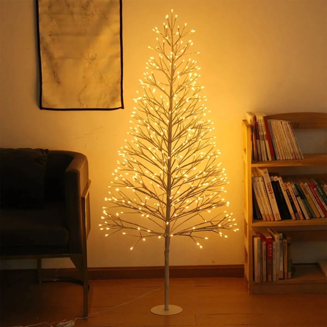 Árvore Cintilantes LEDs Embutida - Ideal para sua Decoração ✨