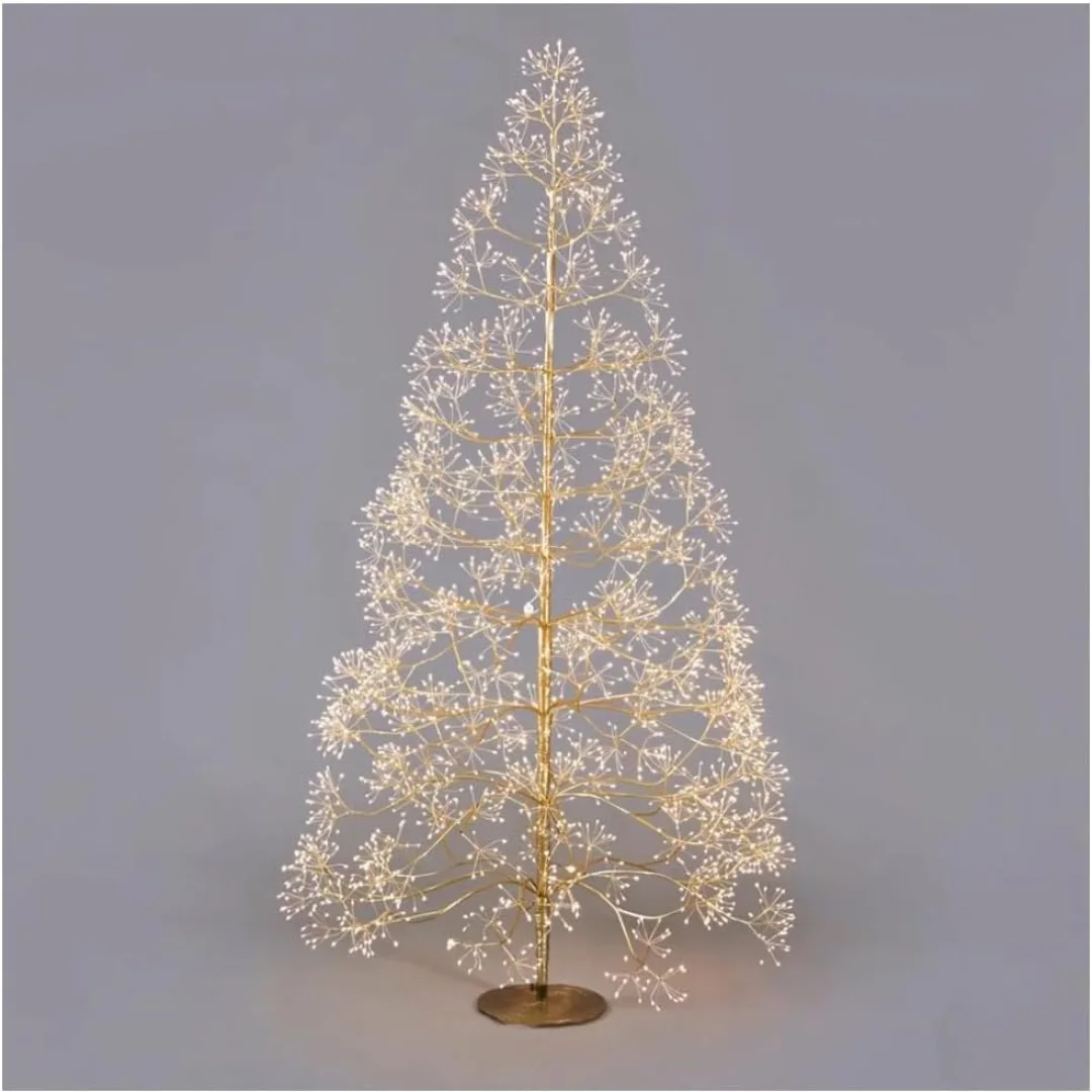 Árvore de Natal Bétula de 180cm com Luzes LED Quente e Fria ✨