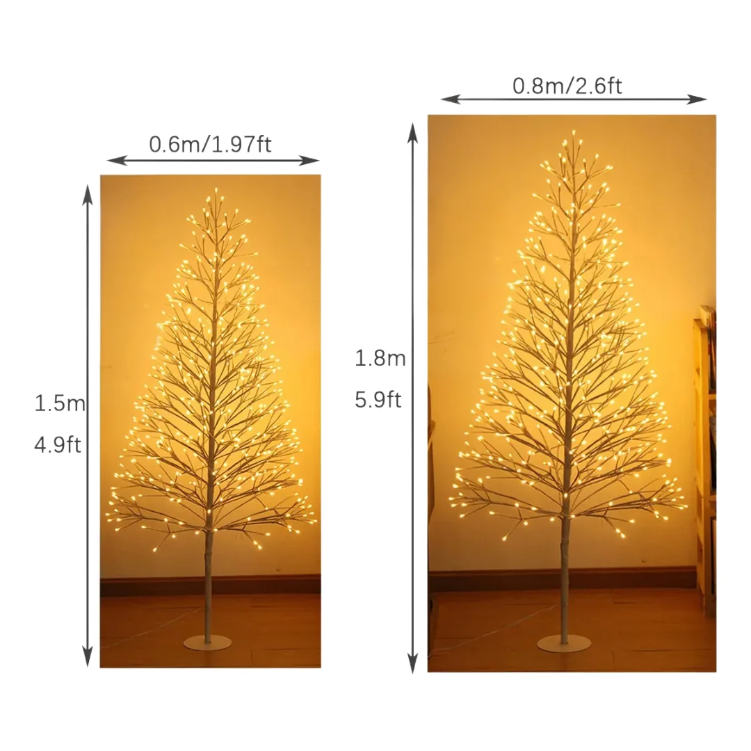Árvore de Luz LED — Perfeita para Transformar Ambientes e Eventos 🎄