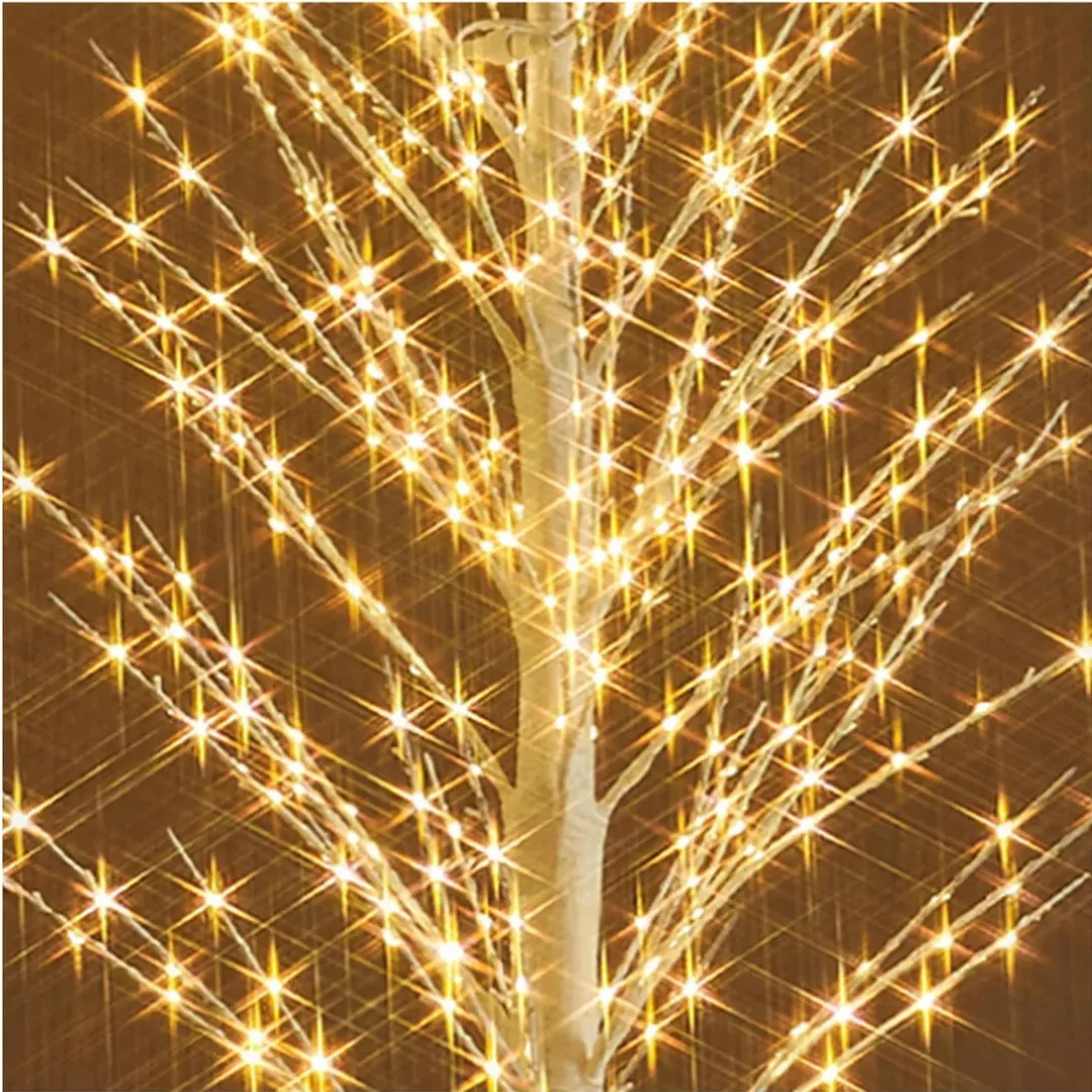 Conjunto de Luzes LED Fadas Brancas 1.80m, 1.20m, 1m, 450 LEDs - 3 em 1